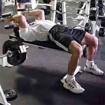 dumbbell triceps press