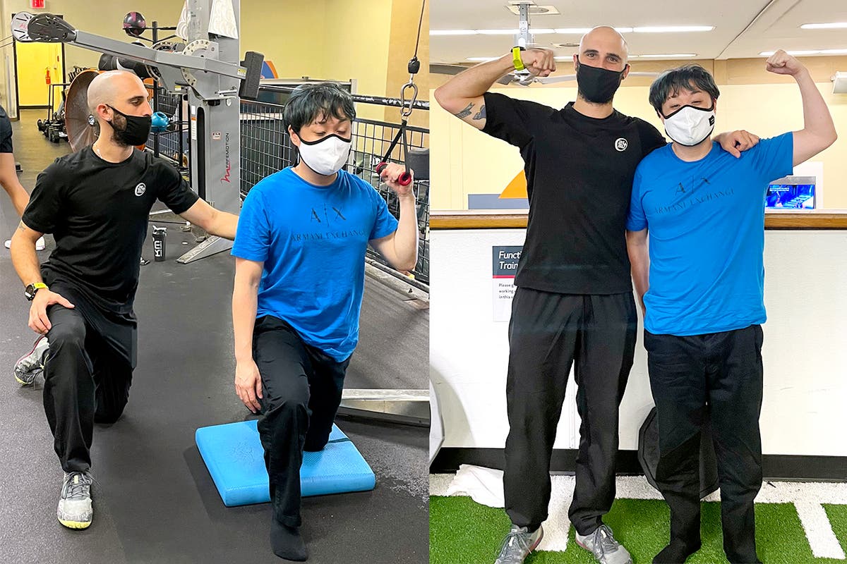 Ian “Walks the Talk” of Fitness