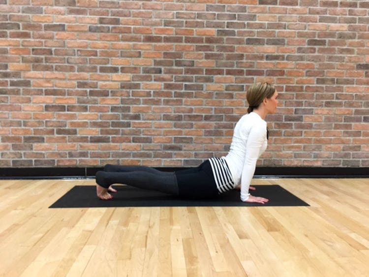 Upward dog