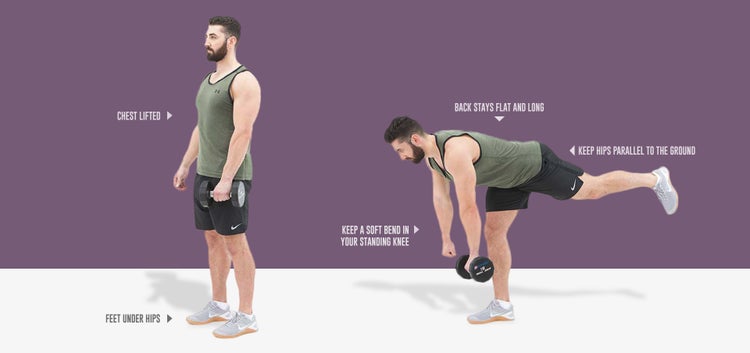 Master This Move Single Leg Romanian Deadlift Master This Move Single Leg Romanian Deadlift