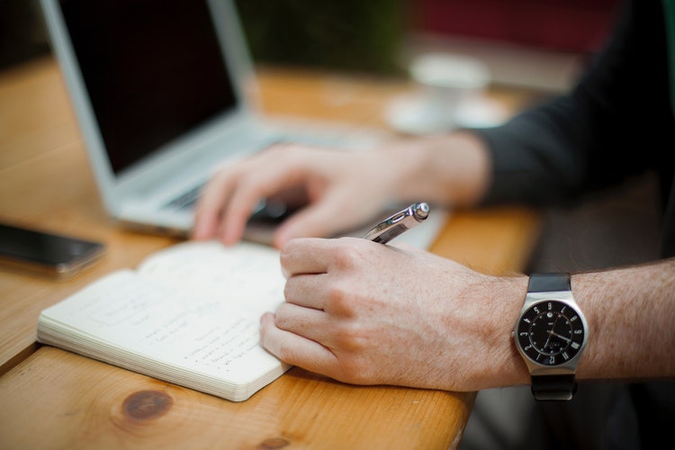 2-writing-in-a-notebook