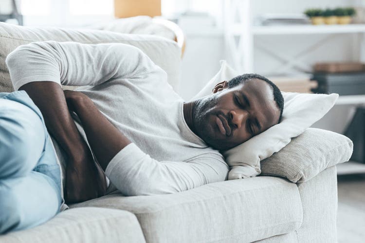 man-resting