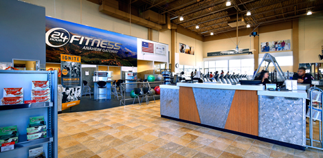 24 Hour Fitness, Club 064 - Anaheim Gateway Sport, CA. 10/27/15.