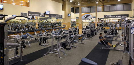 24 Hour Fitness, Pleasanton, CA, 12/20/2010.