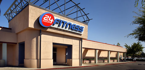 24 Hour Fitness, Hillsdale, CA, 8/11/11.