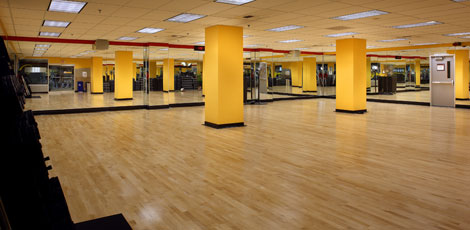 24 Hour Fitness, Downtown Portland, 8/5/11.