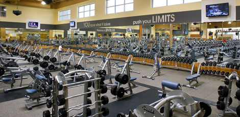 24 Hour Fitness, Cinco Ranch, Houston, TX,  4/20/11.