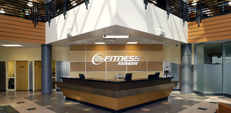 24 Hour Fitness On Rainbow And Alta Fitness Walls 24 Hour Fitness On Rainbow And Alta Fitness Walls