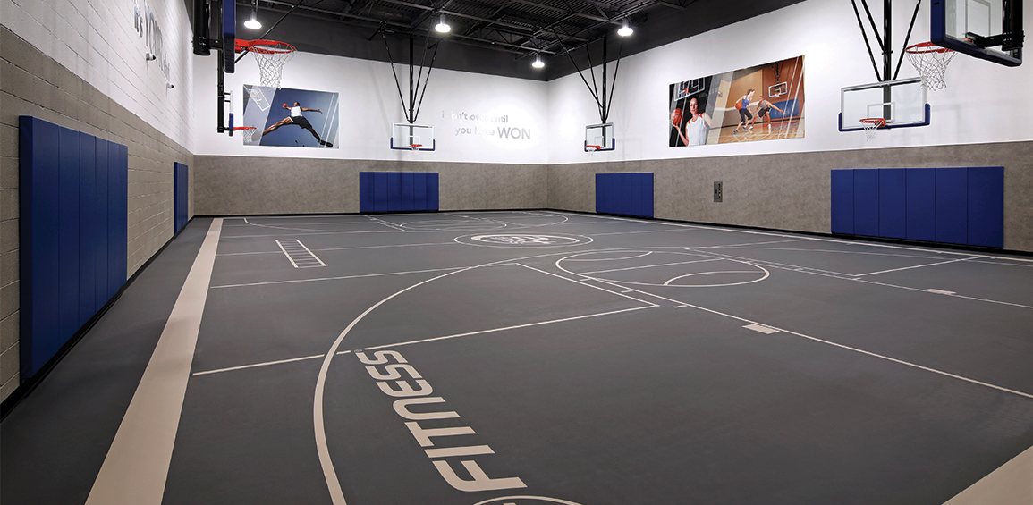 15 Minute 24 Hour Fitness Gym With Basketball Court for Beginner