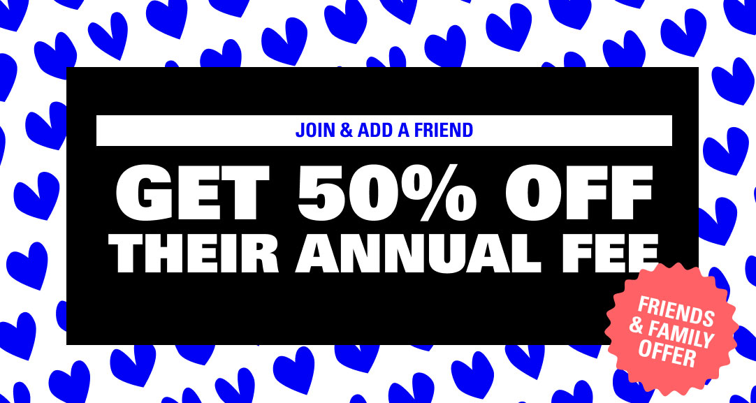 GET 50% OFF THEIR ANNUAL FEE