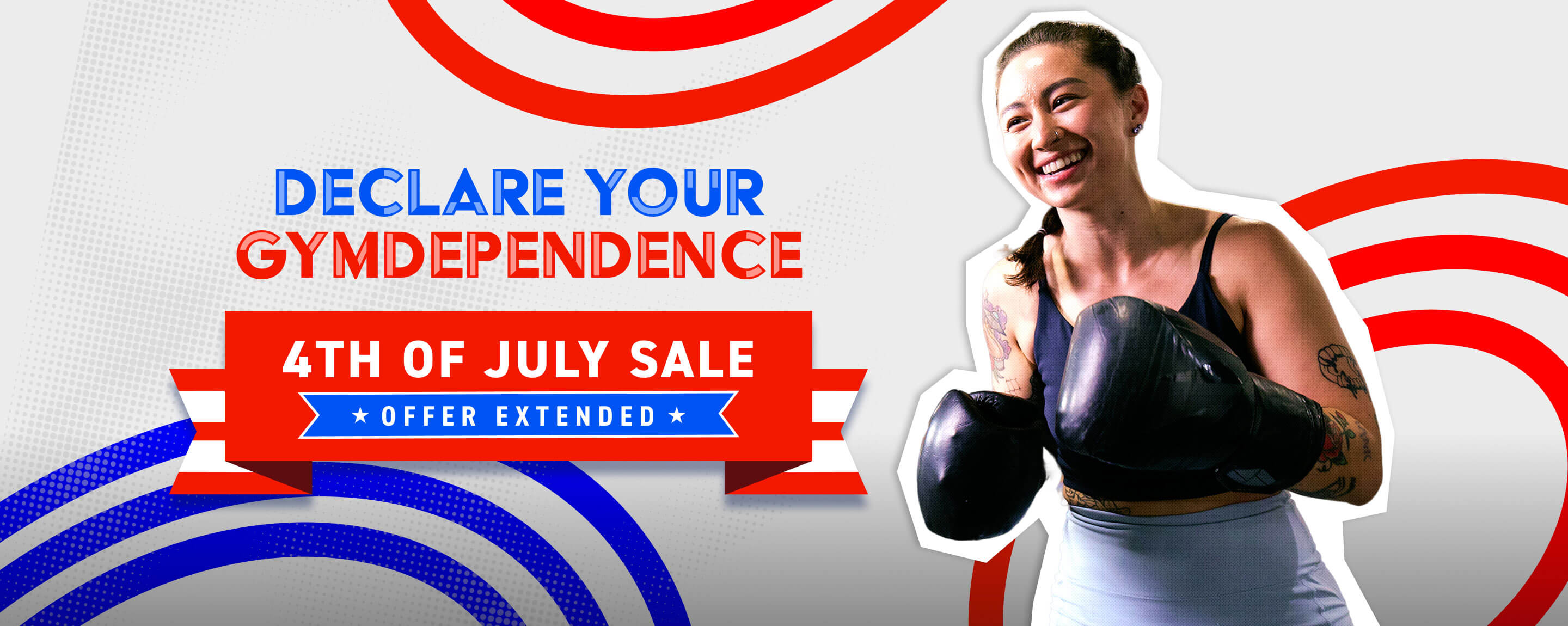 Declare your gymdependence with 4th of July specials on now at 24 Hour Fitness!