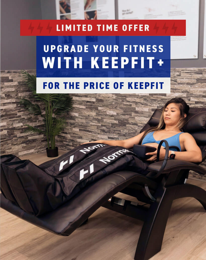 Limited time offer! Join us with a KeepFit+ prepaid dues membership for the price of KeepFit prepaid dues membership. 
