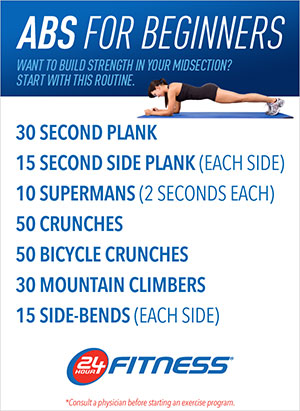 beginner workout