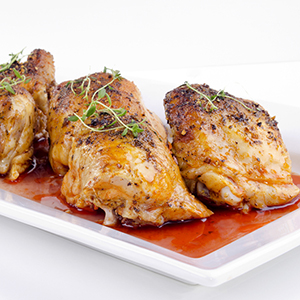 24 Hour Fitness Foodie Friday - Roasted Chicken Thighs with Dijon